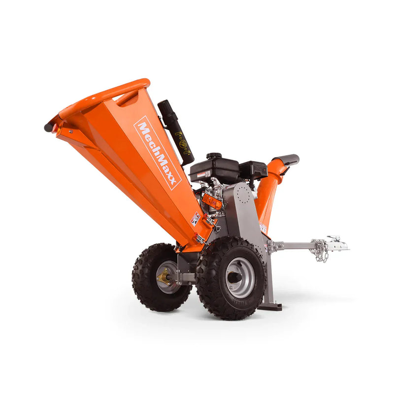 4 inch Rato 212cc 7hp Gas Engine Powered Wood Chipper with Towbar; Model GS650