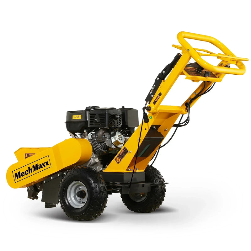 15-inch 15hp 420cc Electric Start Stump Grinder with Tow Bar