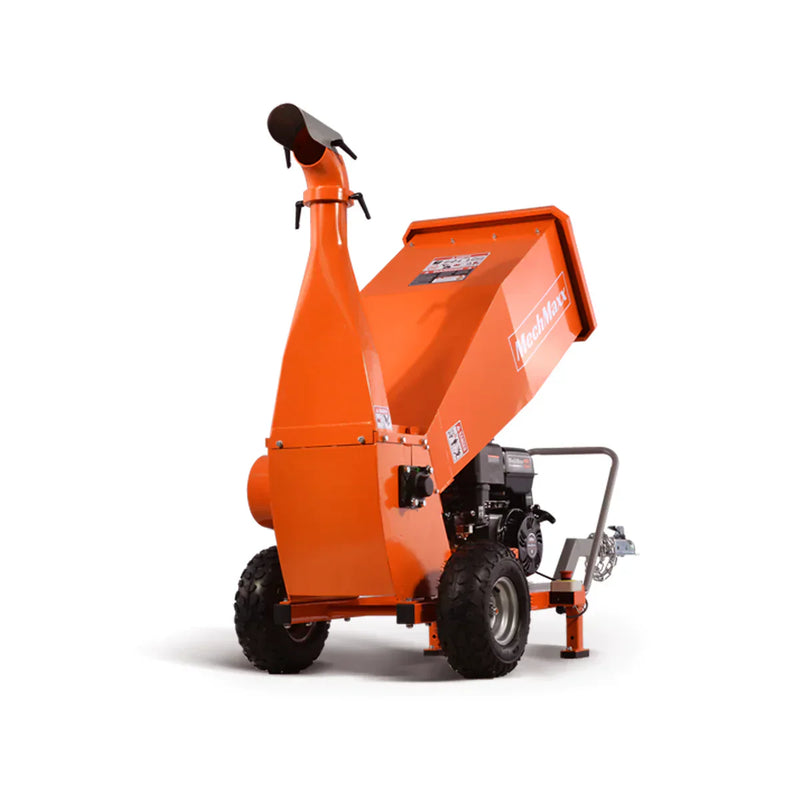 5 inch E-stat Rato 420cc  16hp Gasoline Engine Powered Drum Wood Chipper with Towbar; Model PGS1500