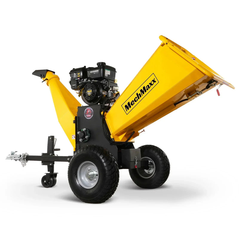 110801Deposit  6 inch E-start B&S VANGUARD 408cc  14hp Gasoline Engine Powered Drum Wood Chipper; Model P4206